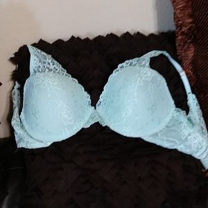 Light green padded bra